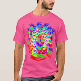 Medusa Trippy Vaporwave Techno Rave Edm Music Part T Shirt