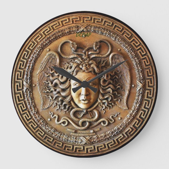 Medusa Wall Clock Stor Klocka (Framsida)