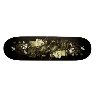 Medusadäck Old School Skateboard Bräda 18 Cm