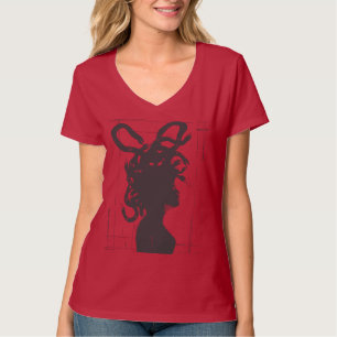 Medusas bläck: Handritad mytisk design T Shirt
