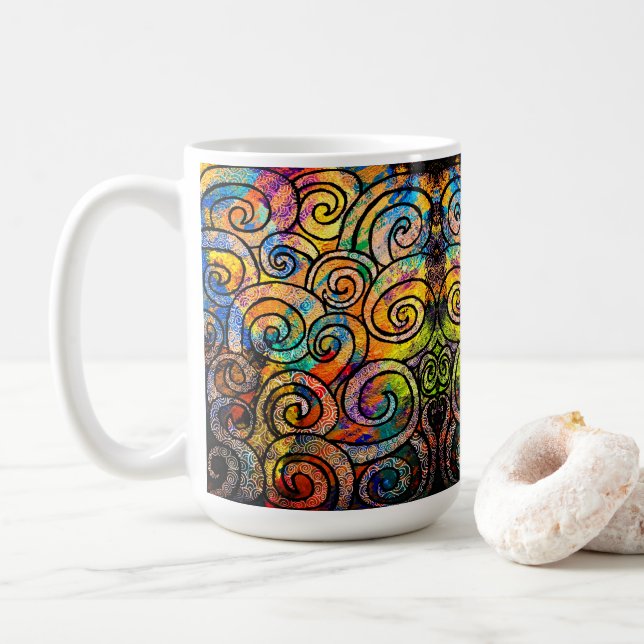 Medusas Hair-kaffe mugg (Med munk)