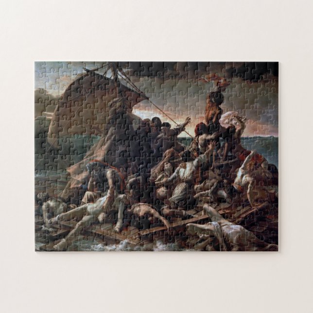 Medusas raft, Theodore Gericault Pussel (Horisontell)
