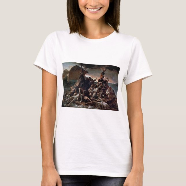Medusas raft, Theodore Gericault T Shirt (Framsida)