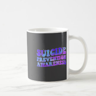Medvetande månad present gåva självmordsförebyggan kaffemugg