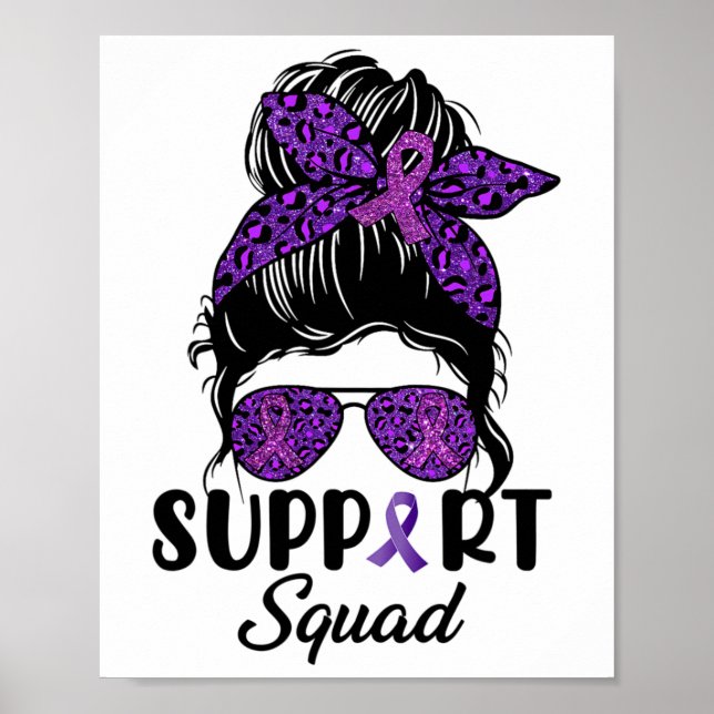 Medvetande Stöd Squad Rössigt Hår Nystucket Poster (Framsidan)