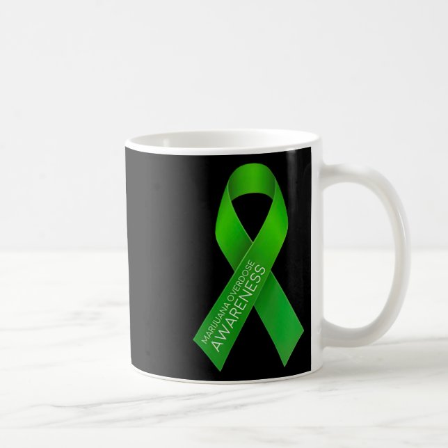 Medvetandeband för överdos  kaffemugg (Höger)