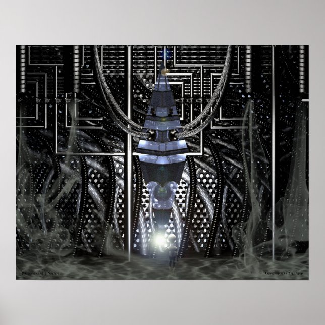 Medvetandeemulator Poster (Framsidan)