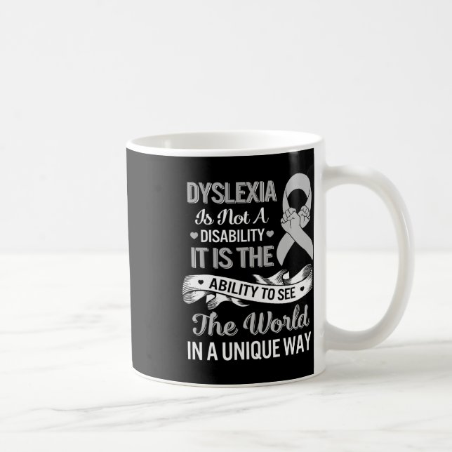 Medvetandeförmåga Se Unik, ej funktionsnedsättning Kaffemugg (Höger)