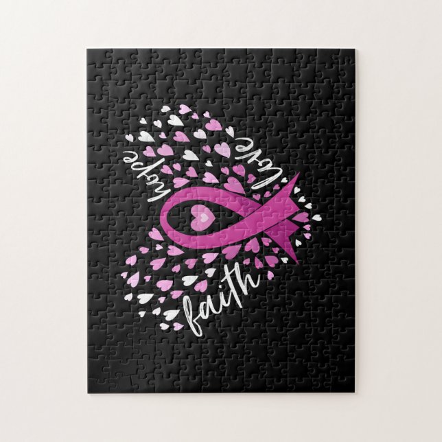 Medvetandegörandepenna för kvinnors tillit Hope Kä Pussel (Vertikal)