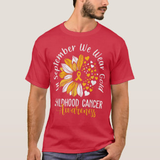 Medvetandegörandet om cancer i barndomen i septemb t shirt