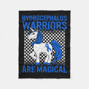 Medvetandegörare är Magic Unicorn Hydroce Fleecefilt