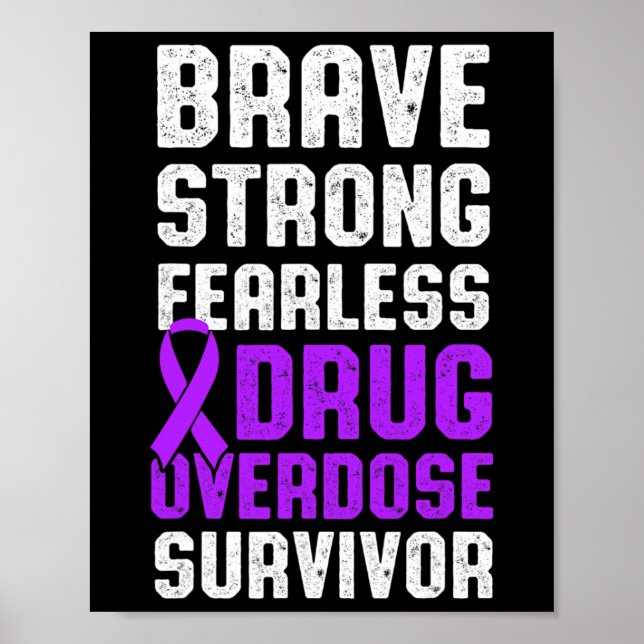 Medvetandegörare om drogöverdos överlevare 41 poster (Framsidan)