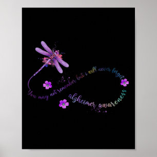 Medvetandemånad 2022 Dragonfly Minns Kvinnor Män Poster