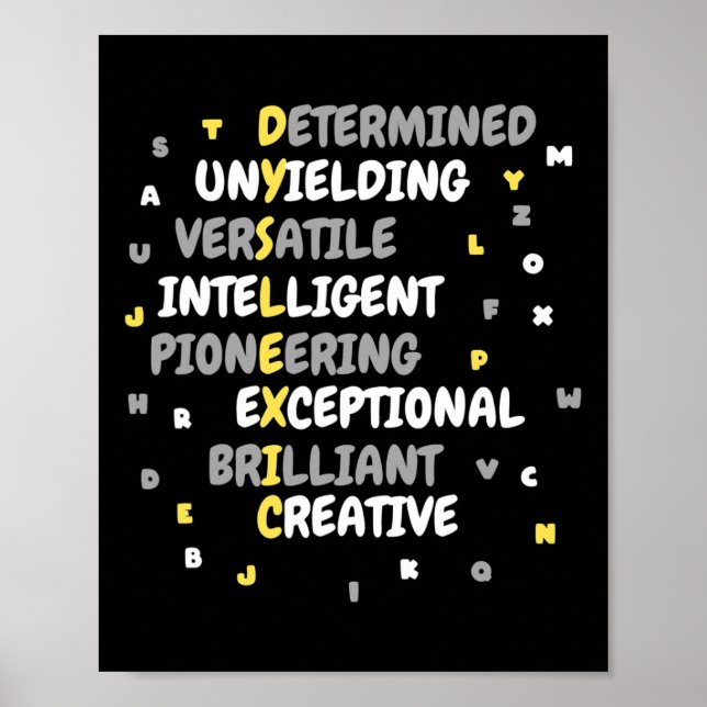 Medvetandemånad med innebörd  poster (Framsidan)