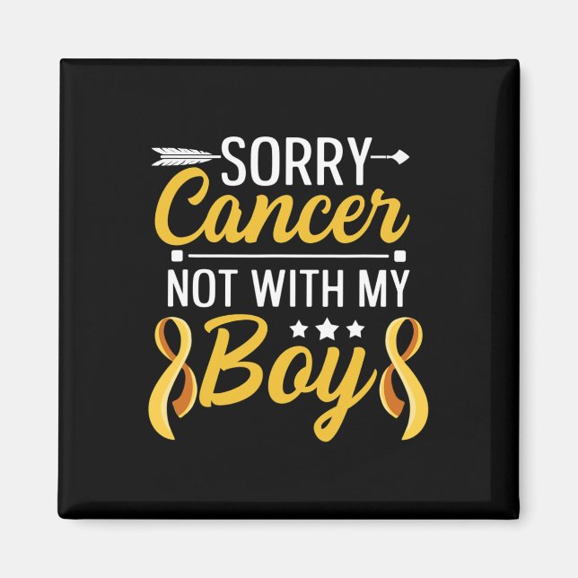 Medvetandeskap om cancer hos barn magnet (Framsidan)