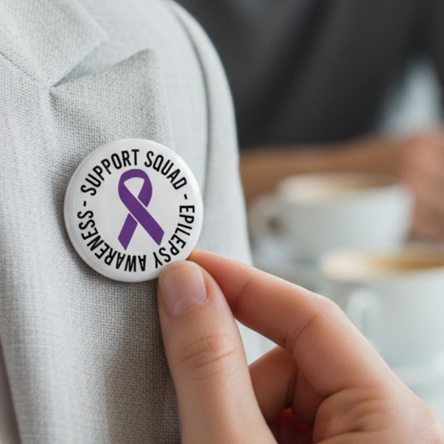 Medvetandespresent för Epilepsi Support Squad Knapp (Skapare uppladdad)