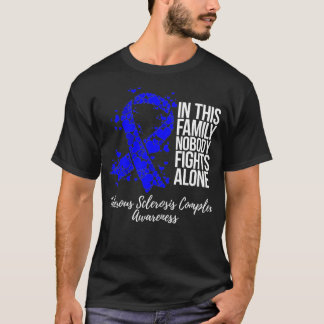 Medveten för Family Support Tuberous Sclerosis Com T Shirt