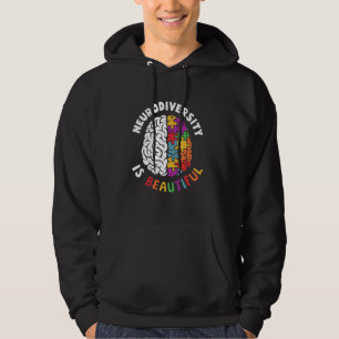 Medveten för "Neurodiversity" - vacker, elegant SP Hoodie