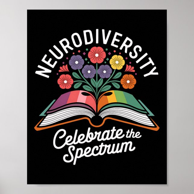 Medveten för spektrumautism poster (Framsidan)
