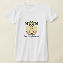 Medveten moderskap | Träna på tålamod Giraff T Shirt