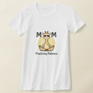 Medveten moderskap | Träna på tålamod Giraff T Shirt