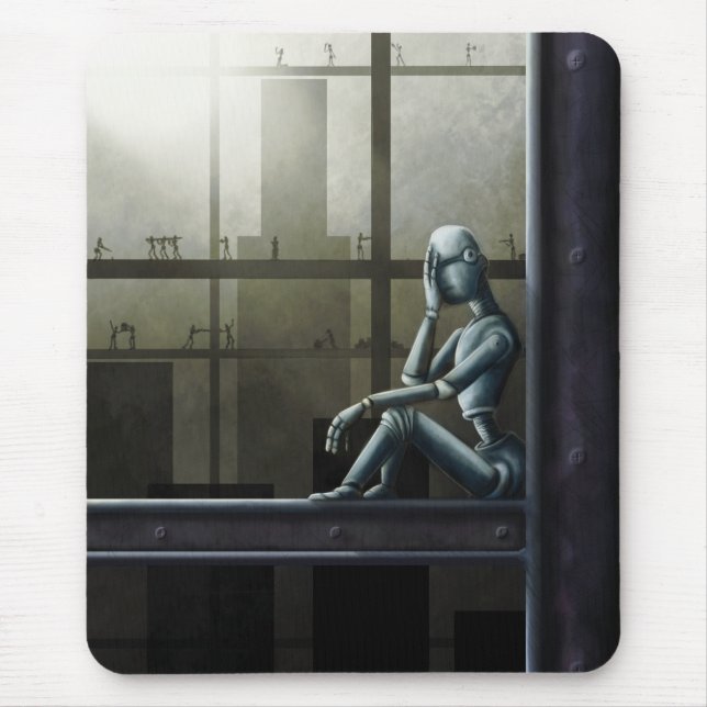 medveten mousepad för själv musmatta (Framsidan)
