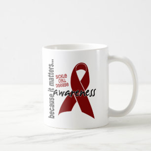 Medvetenhet 1 skäracellsjukdom kaffemugg