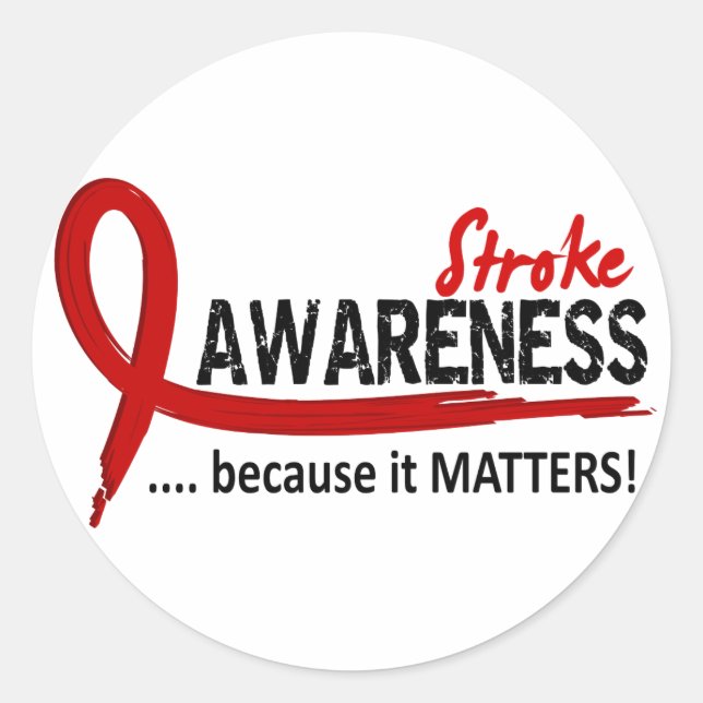 Medvetenhet 2 Linke Runt Klistermärke (Framsida)