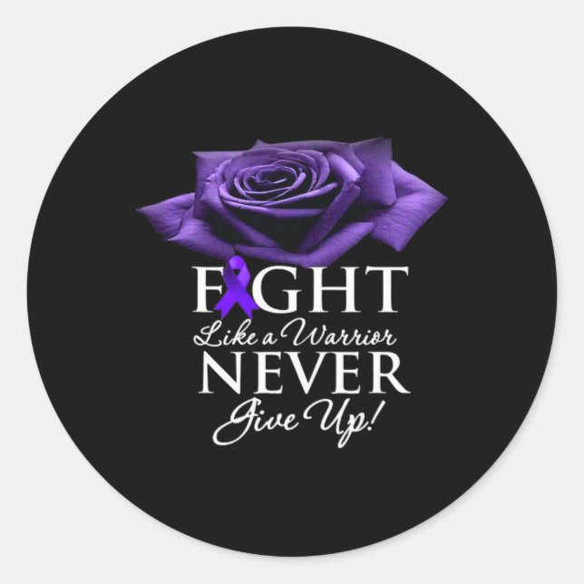 Medvetenhet 7 runt klistermärke (Framsida)