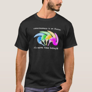 Medvetenhet är en illusion det är mask tid tillb t shirt