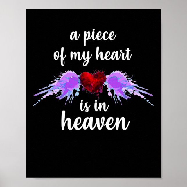 Medvetenhet Biet i mitt hjärta i himlen Poster (Framsidan)