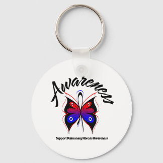 MEDVETENHET Butterfly Pulmonary Fibrosis Nyckelring