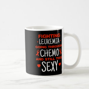 Medvetenhet Cancer Warrior Fighting Leukemia Survi Kaffemugg