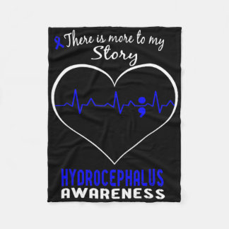 Medvetenhet - det finns mer i min historia fleecefilt