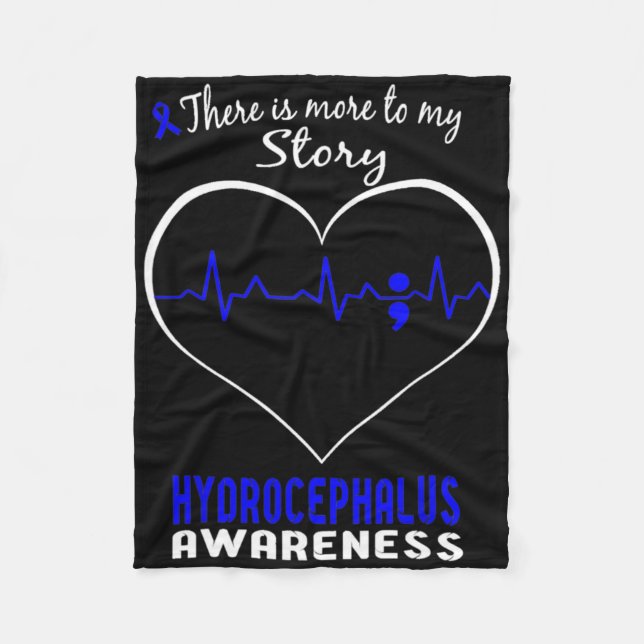 Medvetenhet - det finns mer i min historia fleecefilt (Framsidan)