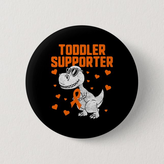 Medvetenhet Dinosaur 2 Knapp (Framsida)