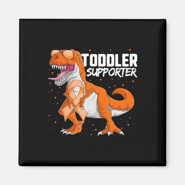 Medvetenhet Dinosaur Magnet (Framsidan)