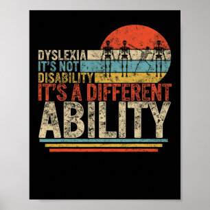Medvetenhet ej funktionshinder Olika doftande hude Poster
