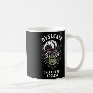 Medvetenhet Endast Den Coolaste Sungles Monkey Kaffemugg