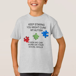 Medvetenhet för AutismSpectrumoordning T-shirt