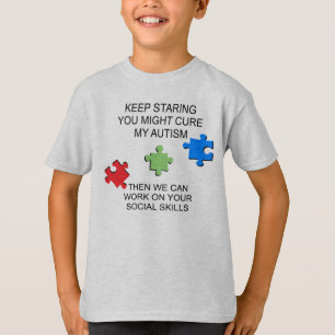Medvetenhet för AutismSpectrumoordning Tee