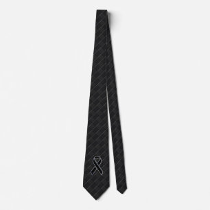 Medvetenhet för band för kromstilsvart slips