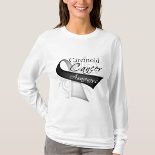 Medvetenhet för cancer för rullaband Carcinoid T Shirt