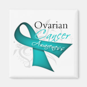 Medvetenhet för cancer för rullaband Ovarian Magnet
