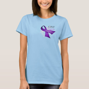 Medvetenhet för cancer för rullabandGIST T Shirt