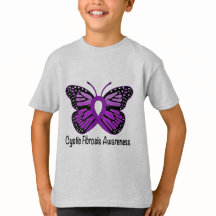 Medvetenhet för Cystic Fibrosis med fjärilen