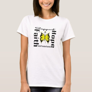 Medvetenhet för förhindrande för självmord fö tee shirt