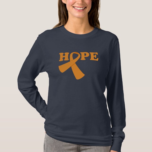 Medvetenhet för HOPP ADD/ADHD med bandet T Shirt (Framsida)