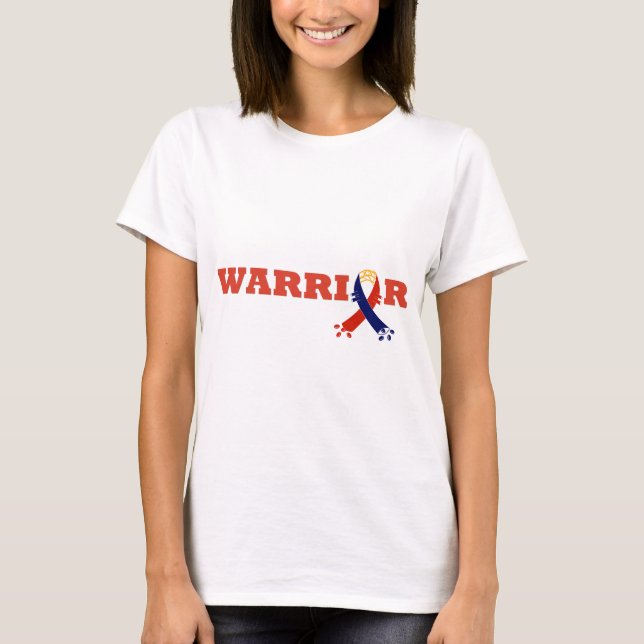Medvetenhet för krigareandeTOS Tee Shirt (Framsida)