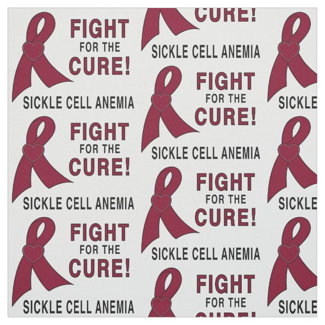 Medvetenhet för skäracellblodbrist: Slagsmål bot! Tyg (Provkarta)